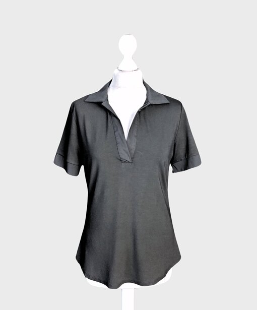 Blusenshirt “HERMINE” schwarz (BA34)