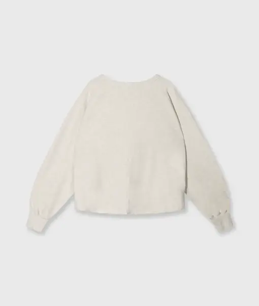 Relax Fit Sweater “LEANDRA” soft white (10D51)