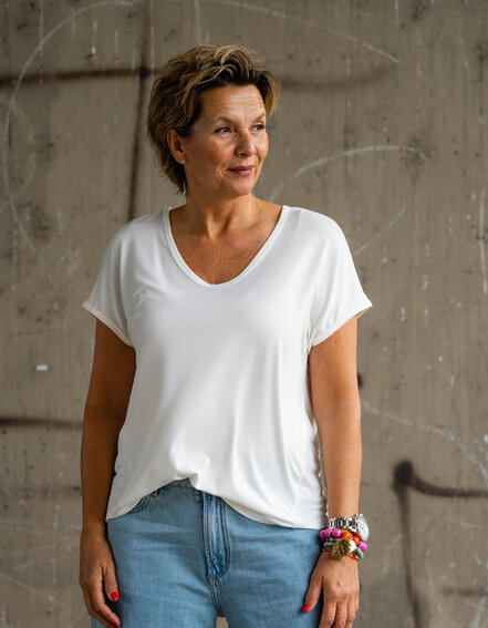 FRAUENSACHE - Softes Shirt "JOANNA" (BA44)