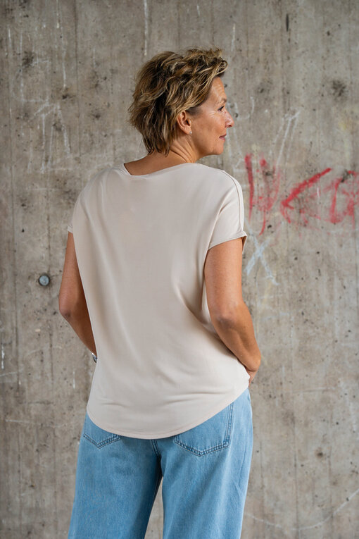 Softes Shirt “JOANNA” beige (BA44)