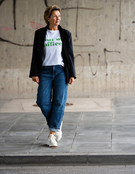 FRAUENSACHE- Trendige Ballon Jeans "MAGILA" (H69)