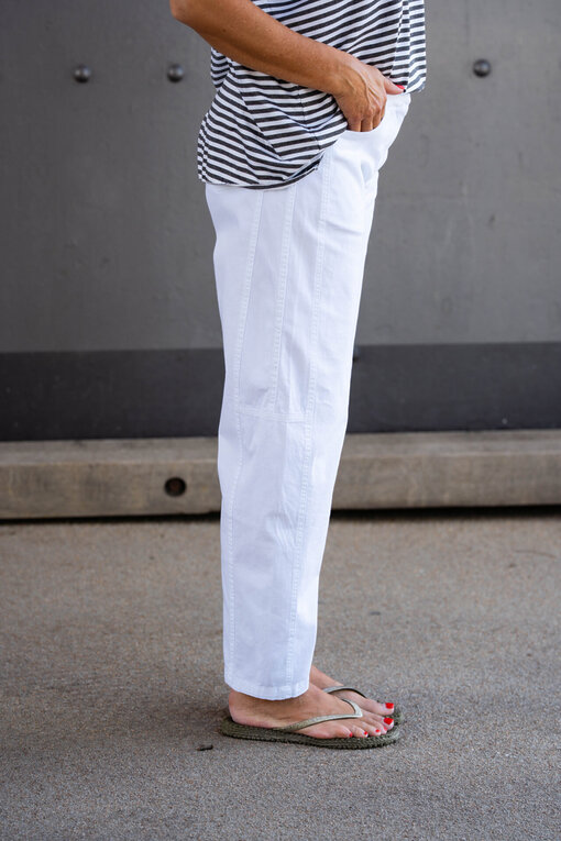 Sommer Hose “OLYMPIA” weiß (H24)