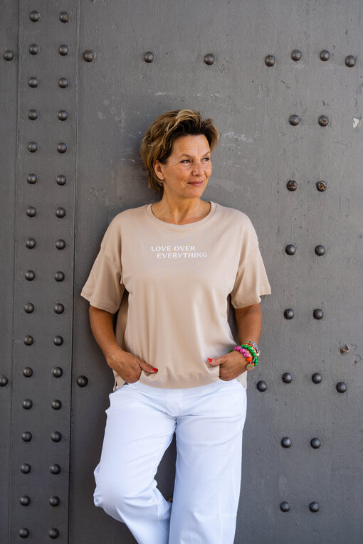 Lockeres Shirt “INARA” bleached sand (SE02)