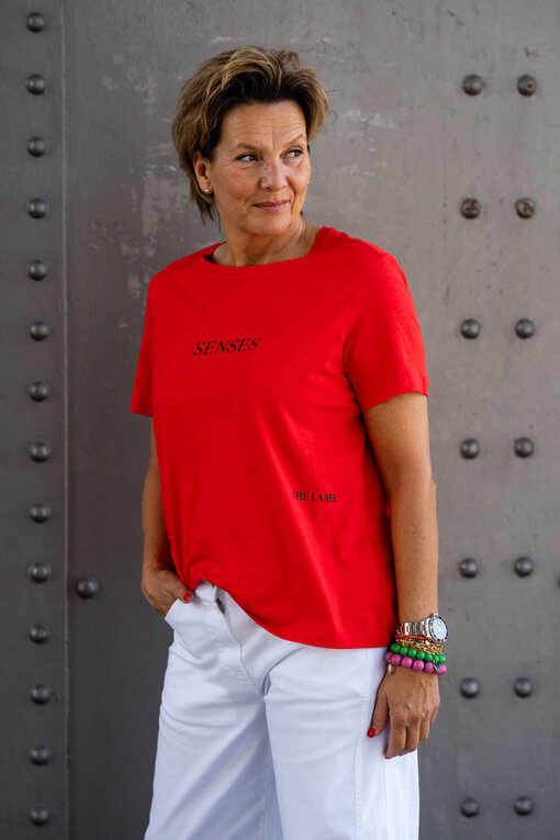 Leichtes Shirt “TOSCA” spicy red (SE09)