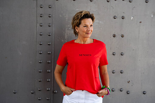 Leichtes Shirt “TOSCA” spicy red (SE09)
