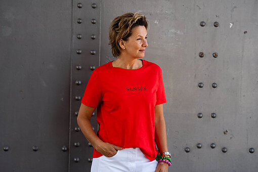 Leichtes Shirt “TOSCA” spicy red (SE09)
