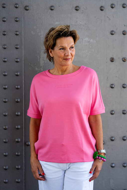 Weiches Shirt “ANNABELLE” soft pink (SE27)
