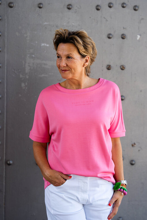 Weiches Shirt “ANNABELLE” soft pink (SE27)