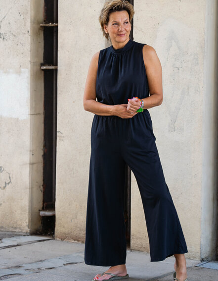 FRAUENSACHE - Neckholder Jumpsuit "GIGI" (GW57)