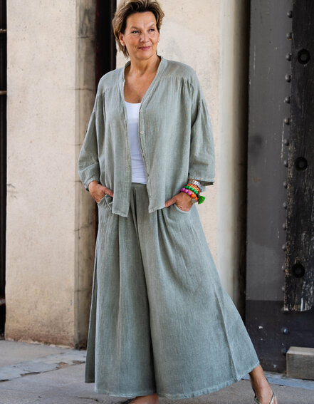 FRAUENSACHE - Lockere Sommerbluse "RAQUEL" (GW86)