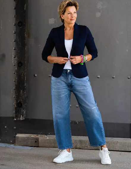 ELIAS RUMELIS - Jeans "YOANA" - real blue (ER21)