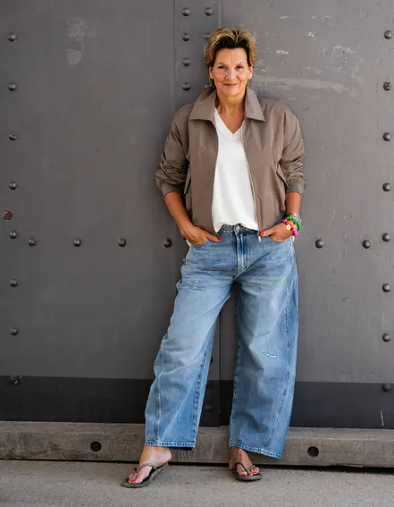 ELIAS RUMELIS - Jeans "NORALIE" - lagoon blue (ER56)