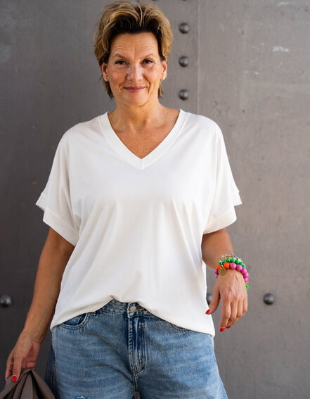 FRAUENSACHE - Feines Shirt "SMILLA" (BA45)