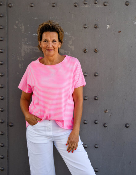 FRAUENSACHE - Gestreiftes Shirt "MAYLA" (BA14)