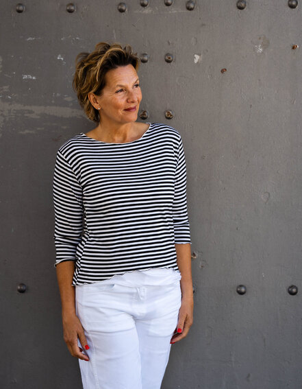 FRAUENSACHE - Streifenshirt "JANICE" (BA12)