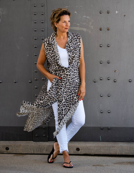 FRAUENSACHE - Leo-Tunika Kleid "SANA" (GW53)