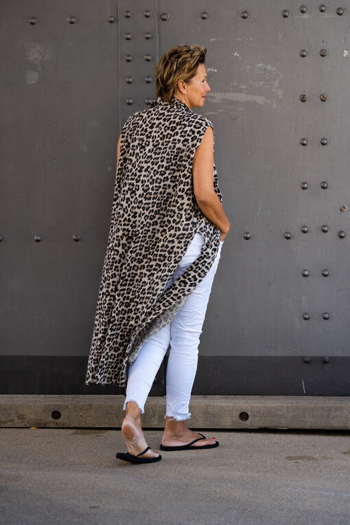 Tunika Kleid “SANA” leo/beige (GW53) / Hose “SERENA” (H38) /Top “GRETA” (BA33)