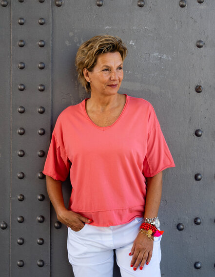FRAUENSACHE - Lockeres Shirt "ALJONA" (BA51)