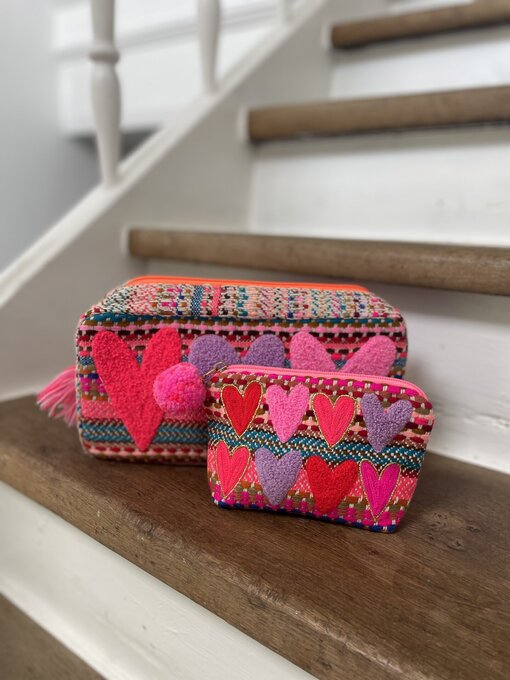 Kleine Tasche “3 HEARTS” (NOI29) /Kleines Täschchen “8 HEARTS” (NOI30)