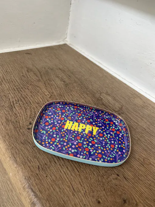 Minischale “HAPPY MILLE FLEUR BLUE” (NOI21)