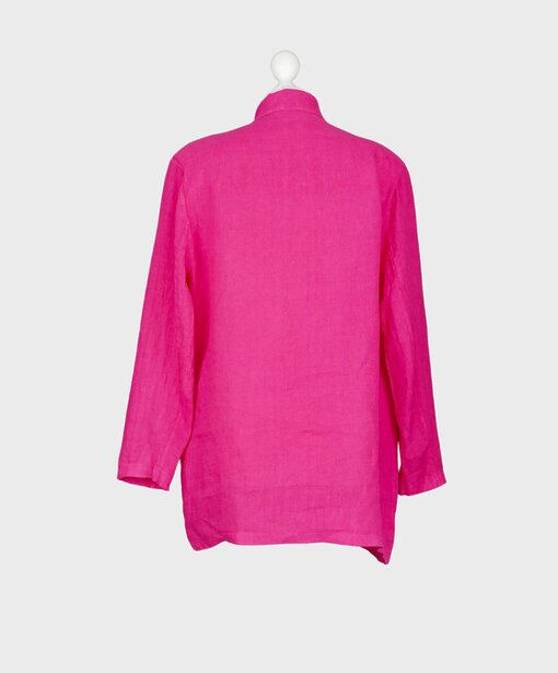 Oversized Leinenblazer “VIOLA” fuchsia (GW62)