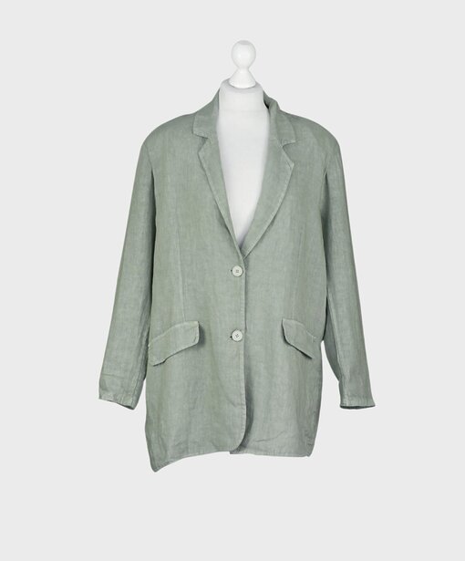 Oversized Leinenblazer “VIOLA” khaki (GW62)