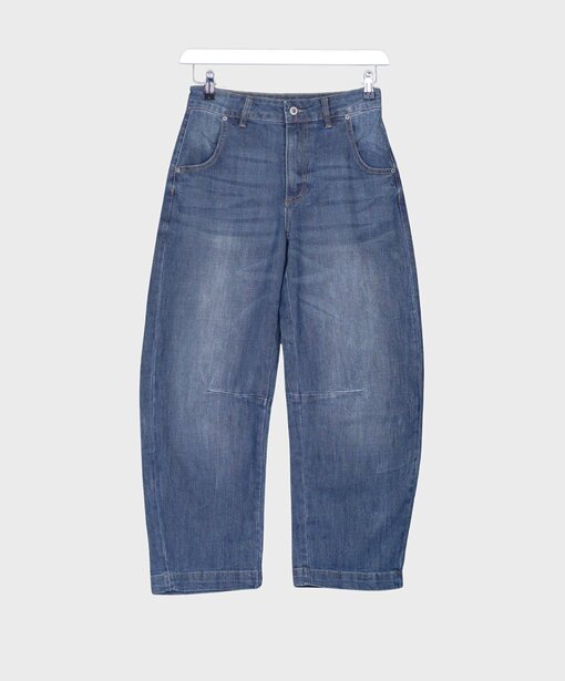 Coole Barrel Jeans “CAROLIN” dark blue (H17)