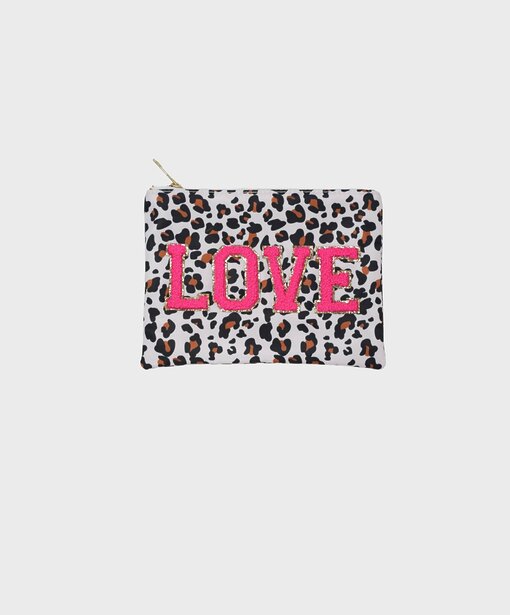 Kleine Statement Pouch “BILLIE” love/leo (AS07)