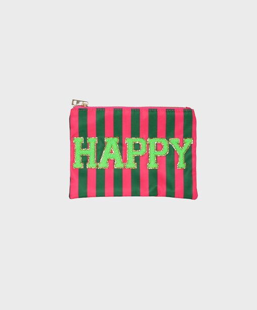 Kleine Statement Pouch “BILLIE” happy/stripe (AS07)