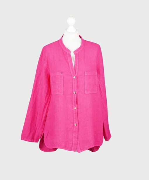 Leinenbluse “SABALENA” pink (GW74)