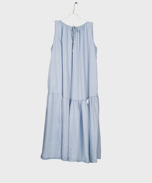 Sommer Denim Kleid “LIYA” pale blue (GW88)