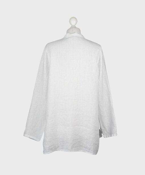 Leinenbluse “SABALENA” weiß (GW74)