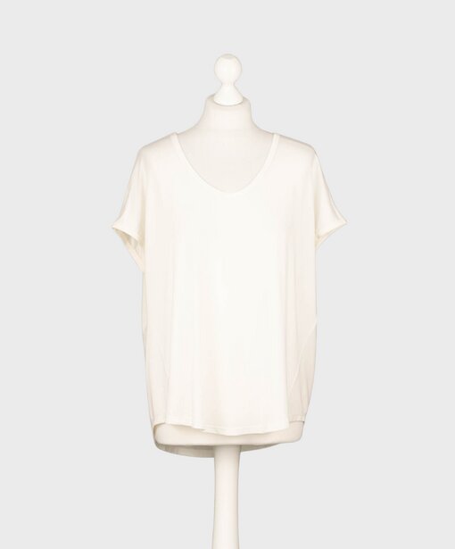 Softes Shirt “JOANNA” wollweiß (BA44)
