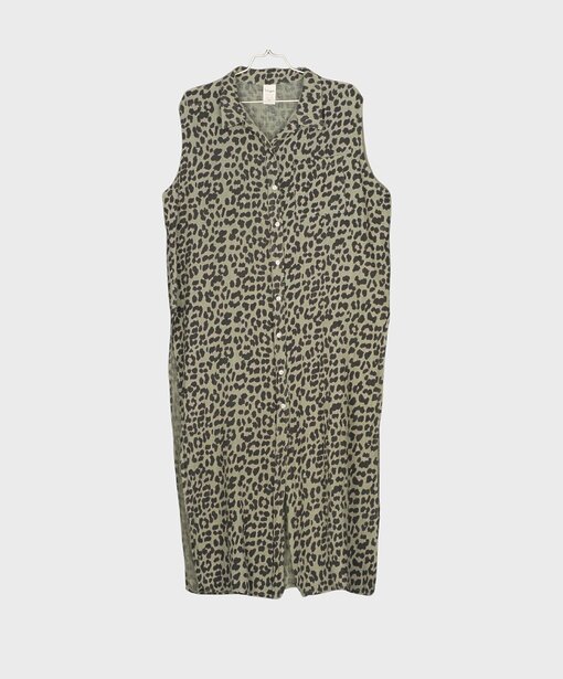 Tunika Kleid”SANA” leo/khaki (GW53)