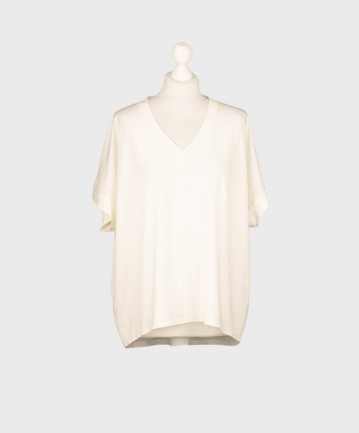 Feines Shirt “SMILLA” wollweiß (BA45)