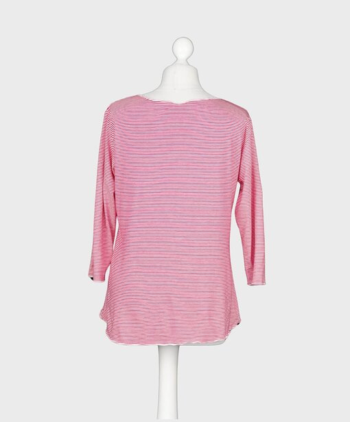 Streifenshirt “JANET” pink/weiß (BA19)