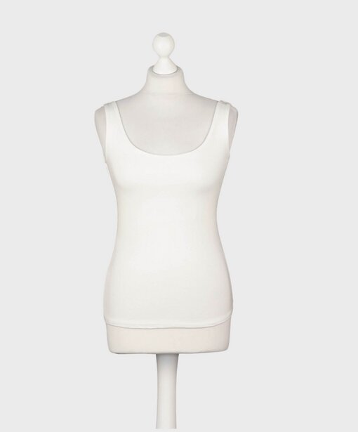 Basic Top “NYALA” wollweiß (BA42)