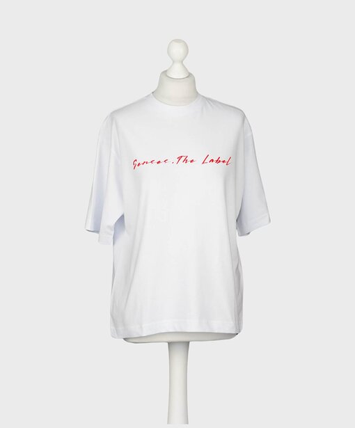 Oversized T-Shirt “TECLA” optic white (SE30)