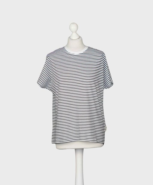 Cooles Streifenshirt “TOLFA” black (SE28)