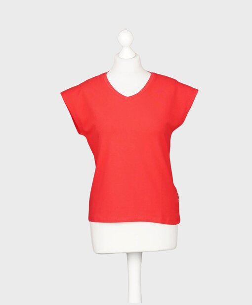 Schickes Shirt “INGA” spicy red (SE26)