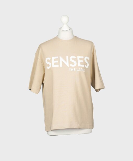 Logo Shirt “LARISSA” bleached sand (SE25)