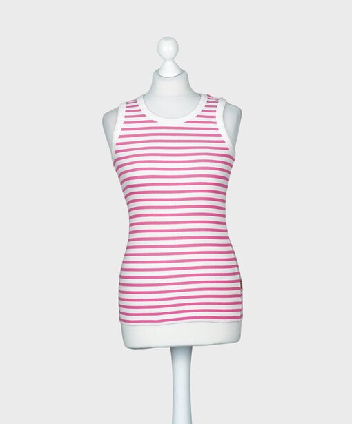 Geripptes Streifentop “HEDDA” soft pink (SE14)