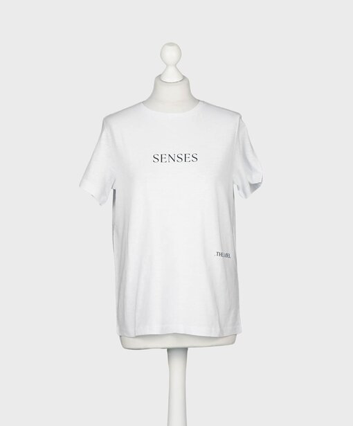 SENSES. THE LABEL – Leichtes Shirt “TOSCA”  optic white (SE09)