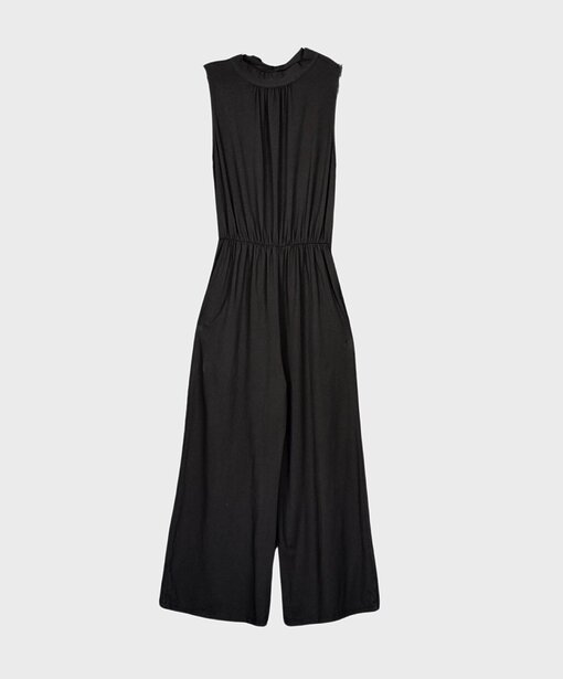 Neckholder Jumpsuit “GIGI” schwarz (GW57)