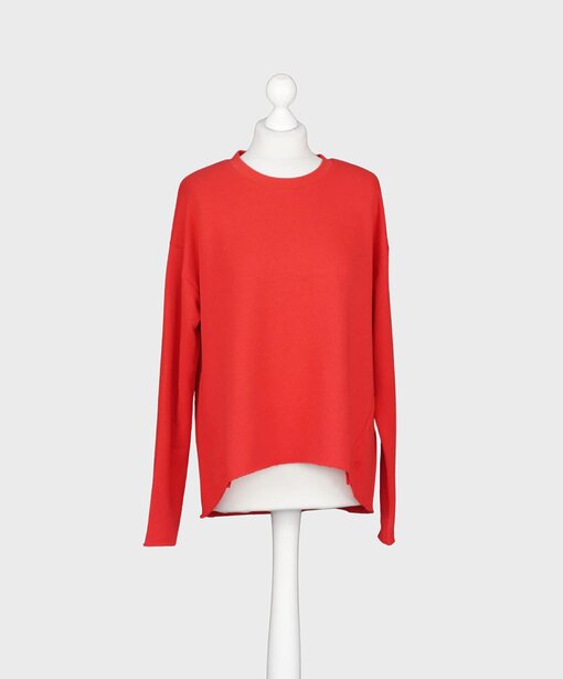 Longsleeve “VALENTINA” real red (ER73)