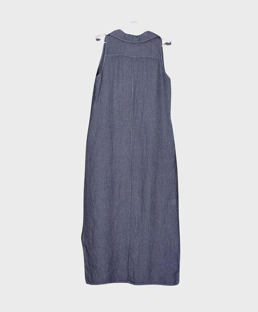 Leinenkleid “ROSITA” dunkelblau (GW62)