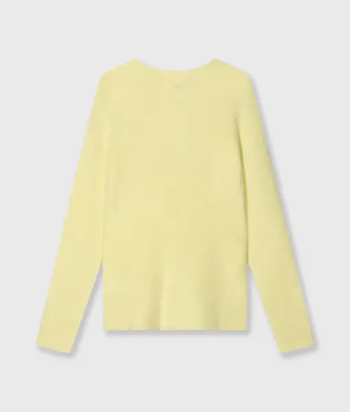 Feiner Strickpullover “PAULINA” pastel yellow (10D76)