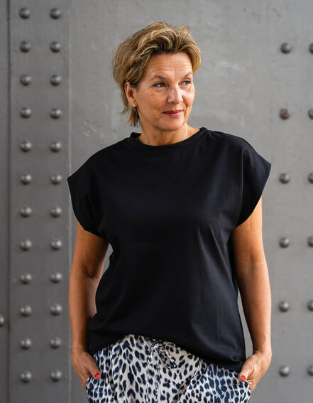 FRAUENSACHE - Ärmelloses Shirt "LILIAN" (BA49)