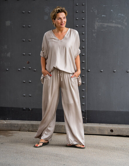 FRAUENSACHE - Edle Hose mit Seide "AMAYA" (H07)