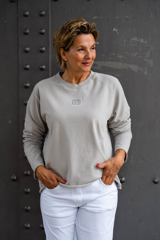 Soft Touch Sweater “LUNA” mineral (PI17)